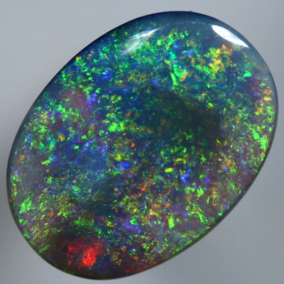 SOLID BLACK OPAL Constant colour, Pinfire pattern SEE VIDEO